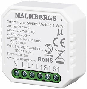 Malmbergs Wi-Fi Smart Modul ON/OFF